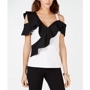 ⚡3/$10⚡I.N.C ruffle top